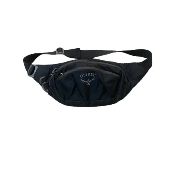 OSPREY Black Belt Waist Pack with Front Zip Pocket - Picture 1 of 1